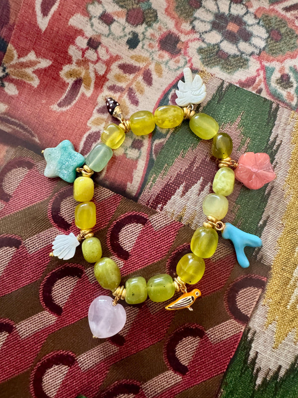 Bougainvillea Café Palladio Bracelet