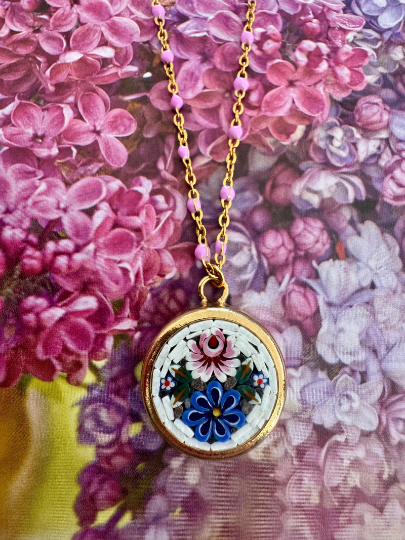 Bougainvillea Café Paris in the Spring Necklace