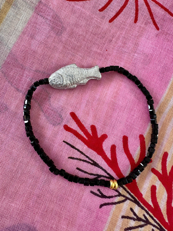 Bougainvillea Café Pesce Bracelet in Stromboli