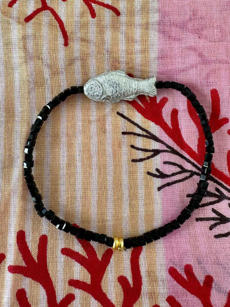 Bougainvillea Café Pesce Bracelet in Stromboli