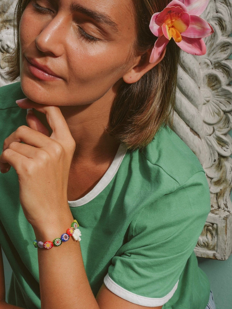 Bougainvillea Café Rio Bracelet