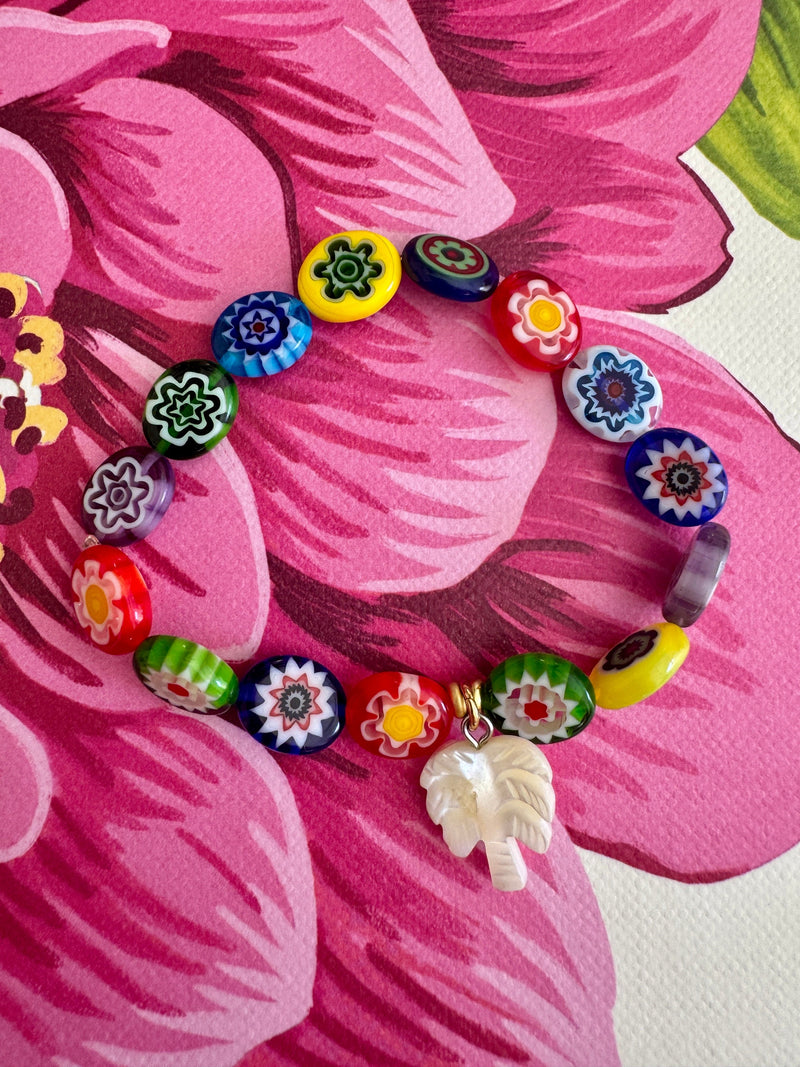 Bougainvillea Café Rio Bracelet