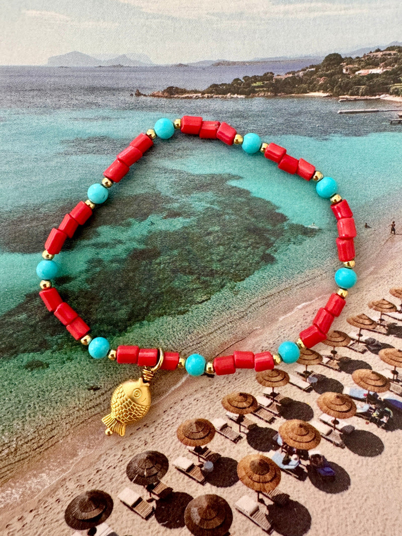 Bougainvillea Café Riva Bracelet