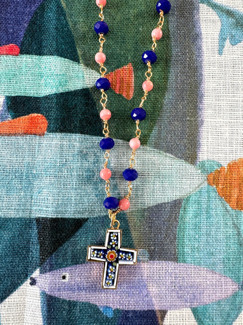 Bougainvillea Café Salento Necklace