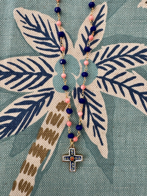 Bougainvillea Café Salento Necklace