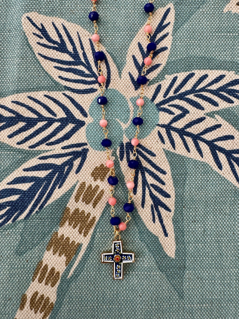 Bougainvillea Café Salento Necklace