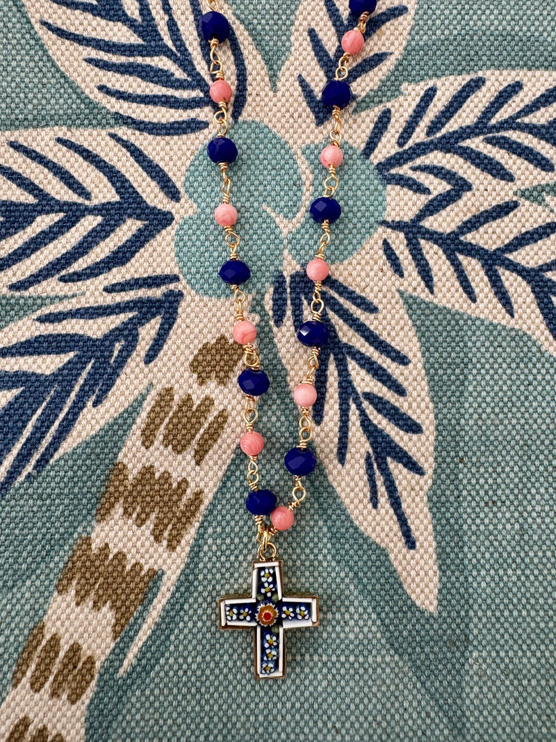 Bougainvillea Café Salento Necklace