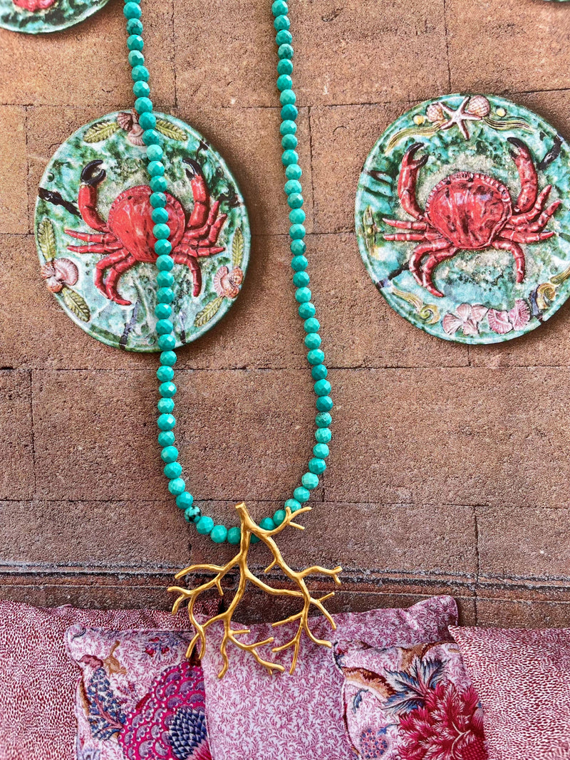 Bougainvillea Café Scirocco Necklace