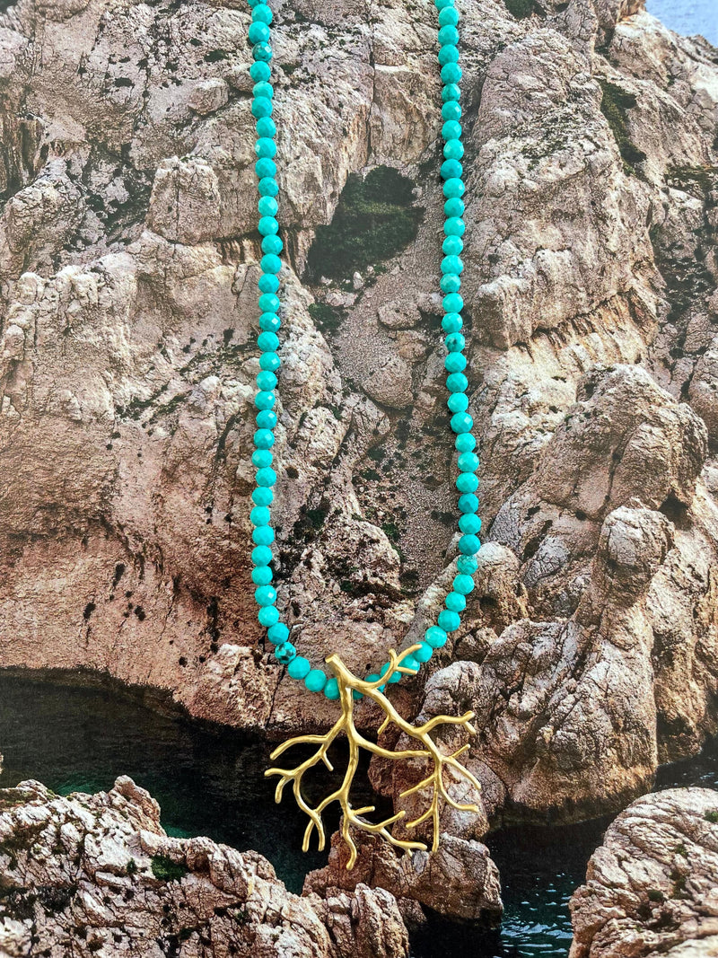 Bougainvillea Café Scirocco Necklace