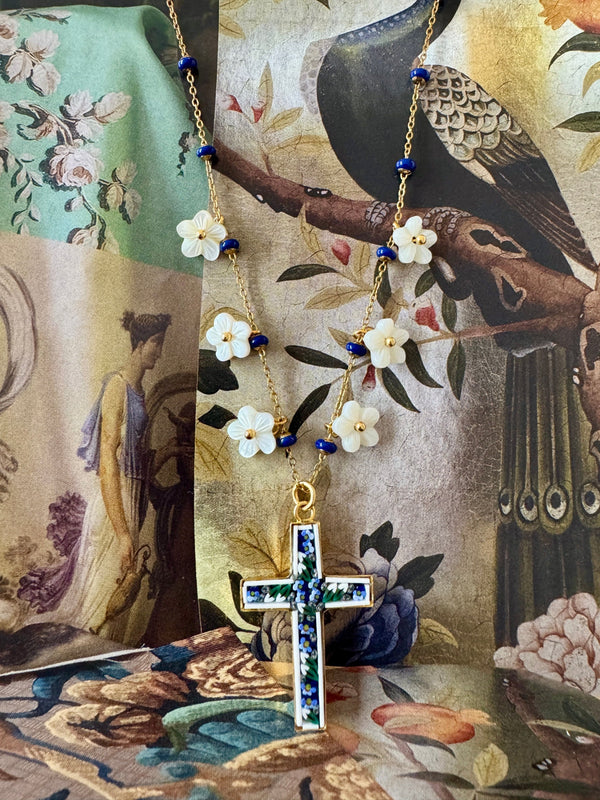 Bougainvillea Café Serenity Necklace