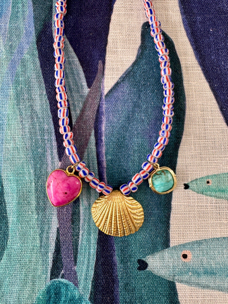 Bougainvillea Café Sirenetta Necklace