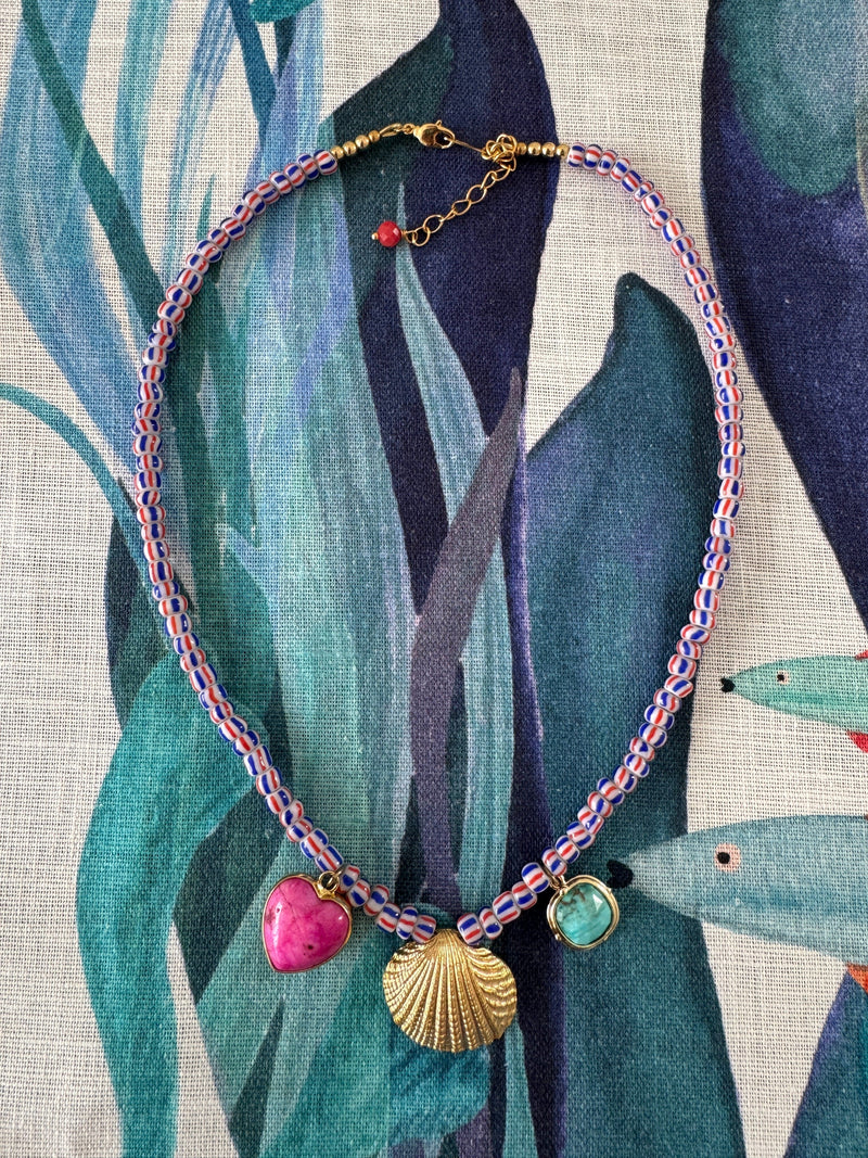 Bougainvillea Café Sirenetta Necklace