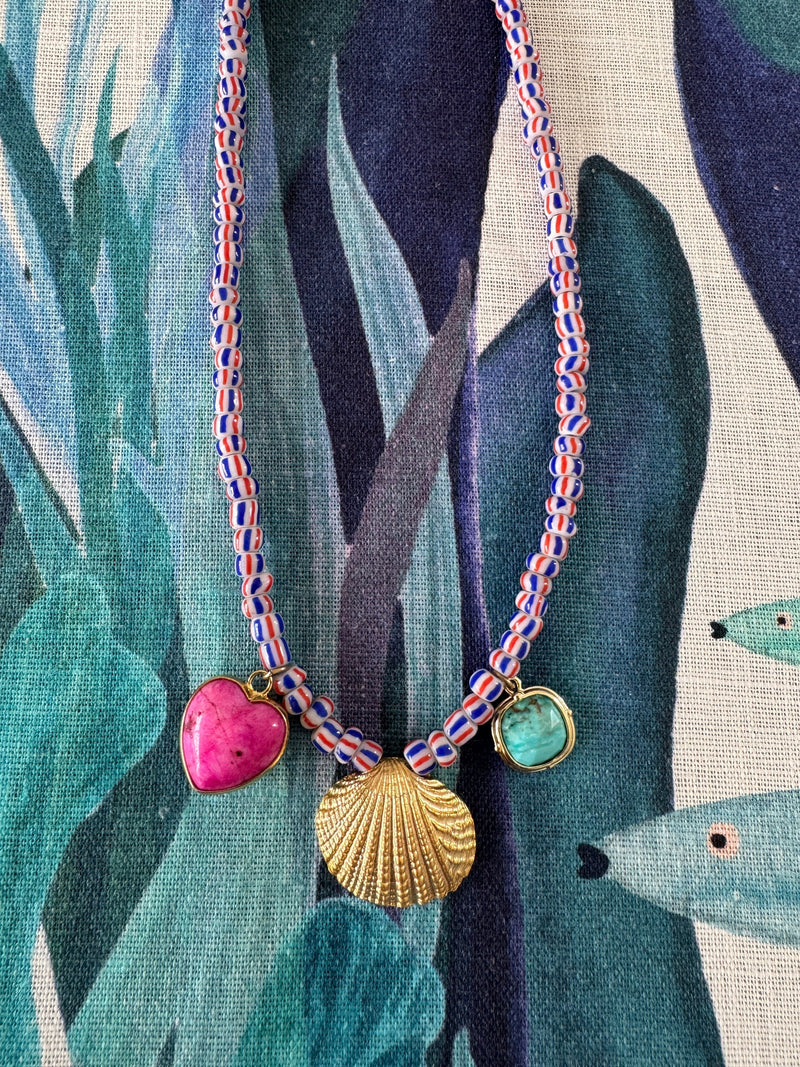 Bougainvillea Café Sirenetta Necklace
