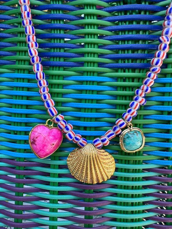 Bougainvillea Café Sirenetta Necklace