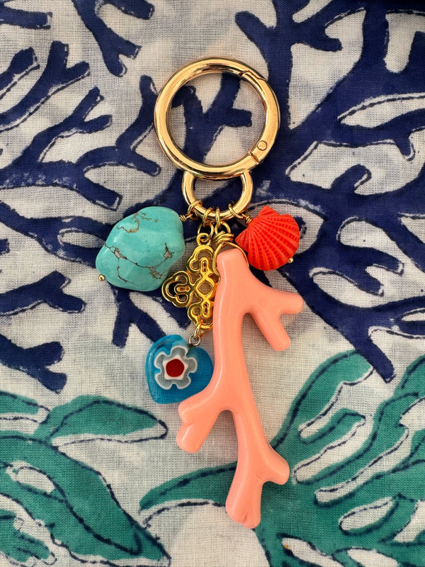 Bougainvillea Café Spada Bag Charm