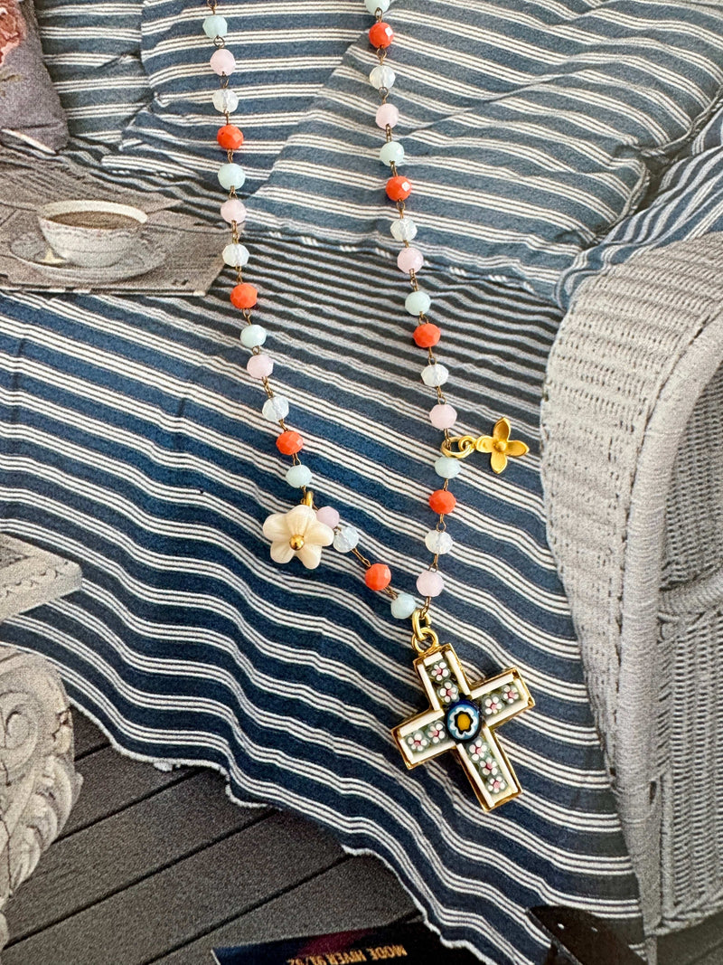 Bougainvillea Café Teresa Necklace