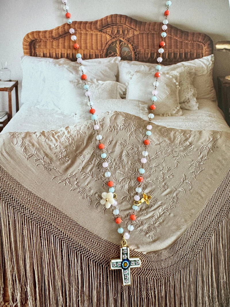 Bougainvillea Café Teresa Necklace