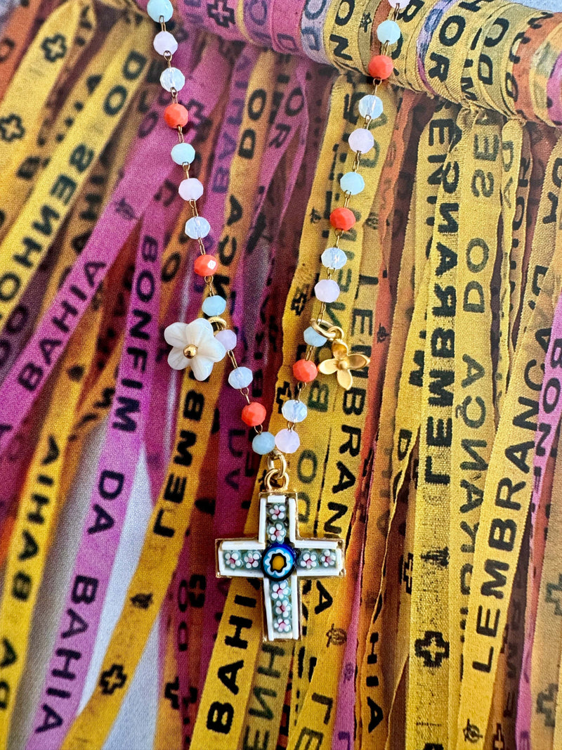 Bougainvillea Café Teresa Necklace