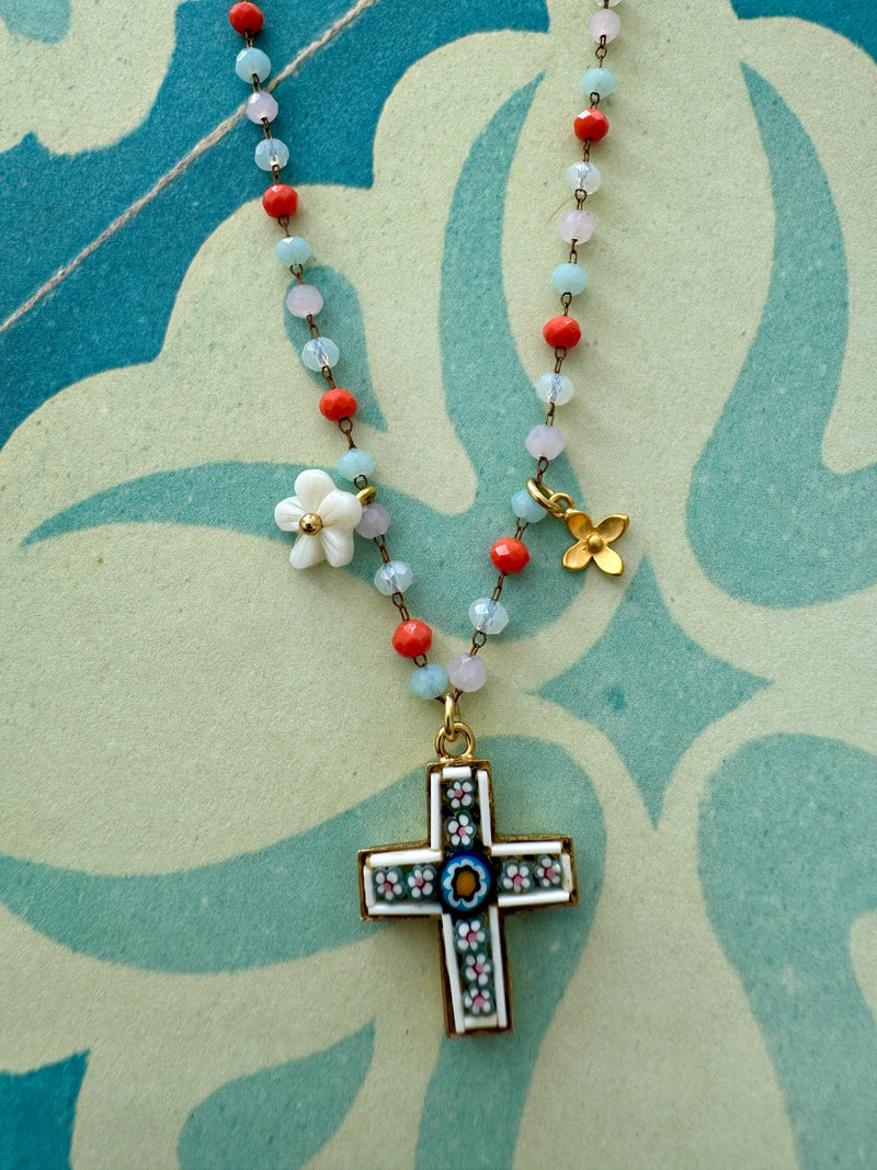 Bougainvillea Café Teresa Necklace
