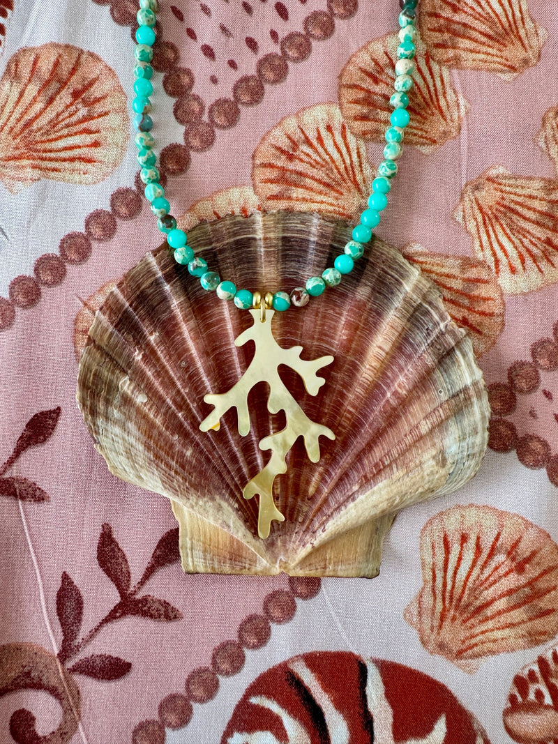 Bougainvillea Café Tirreno Necklace