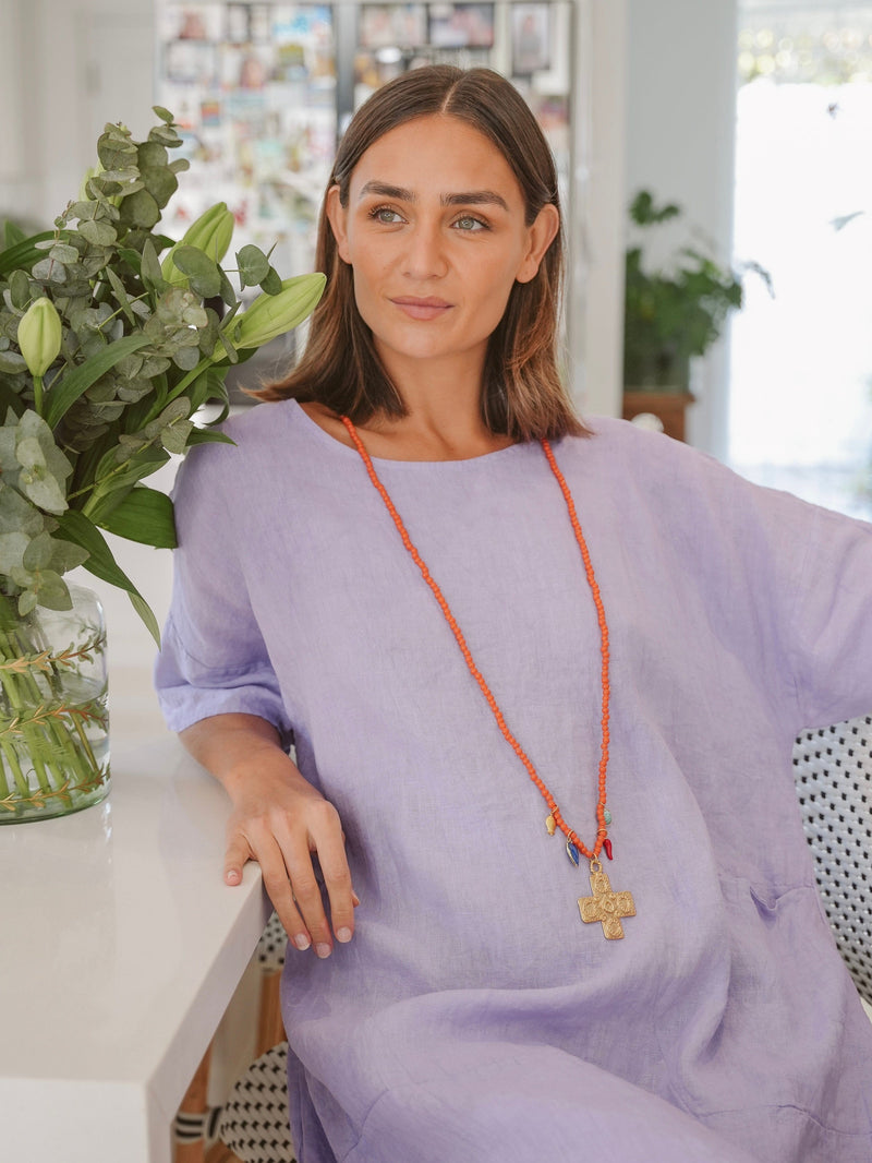 Bougainvillea Café Tropea Necklace