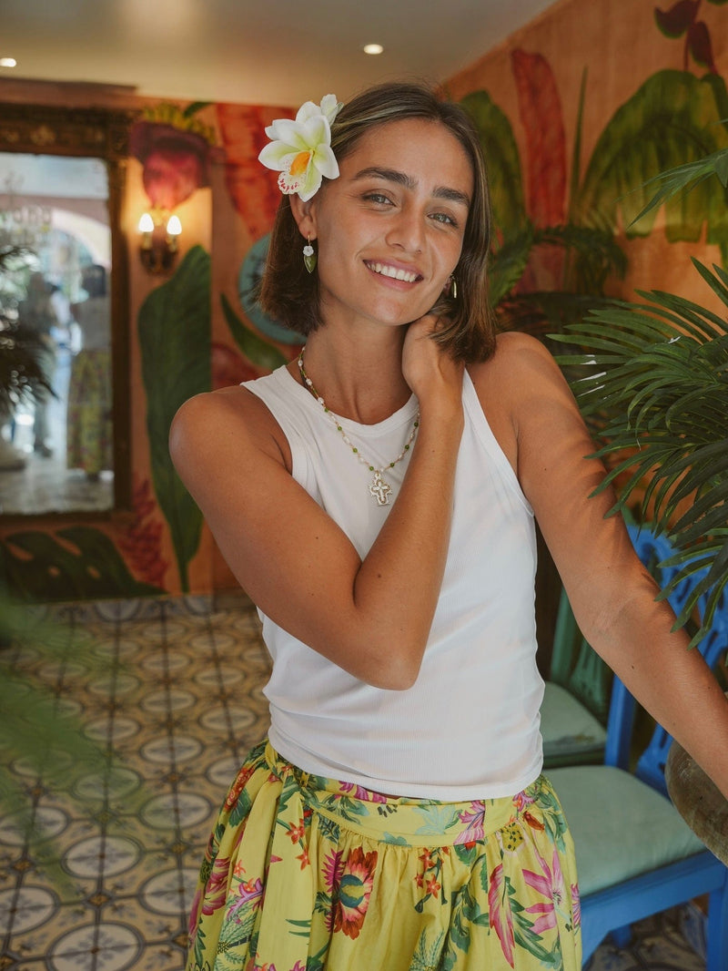 Bougainvillea Café Ubatuba Necklace