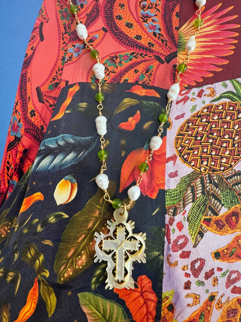 Bougainvillea Café Ubatuba Necklace