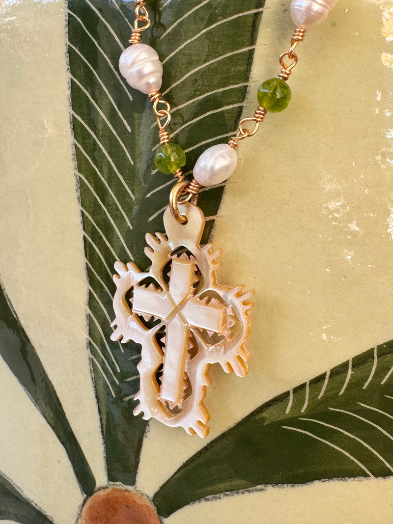 Bougainvillea Café Ubatuba Necklace