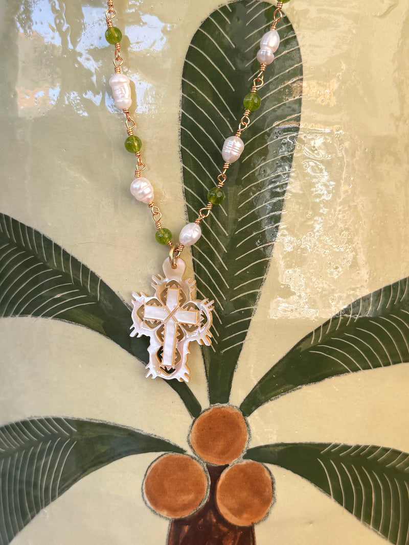 Bougainvillea Café Ubatuba Necklace