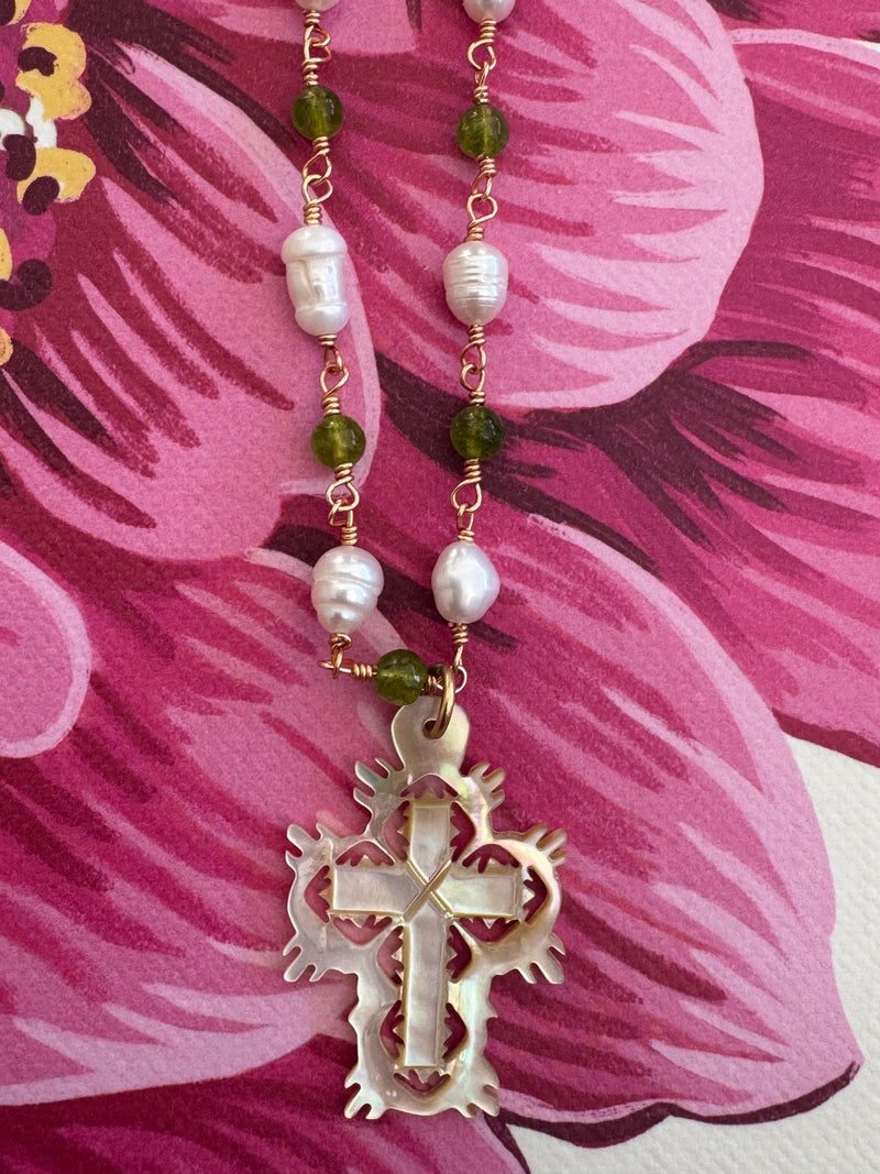 Bougainvillea Café Ubatuba Necklace