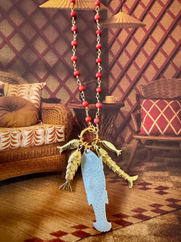 Bougainvillea Café Uncharted Necklace