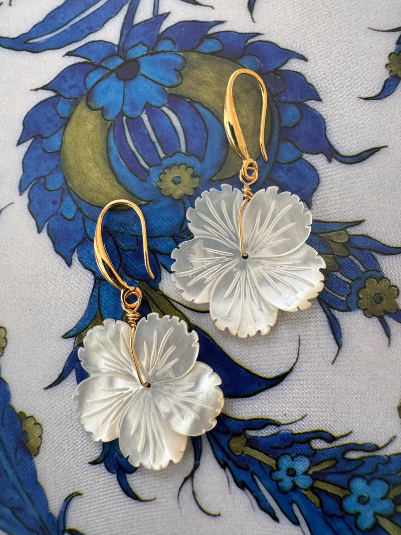 Bougainvillea Café Wild Earrings