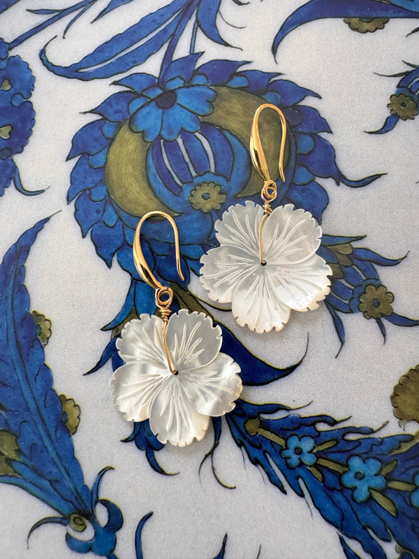 Bougainvillea Café Wild Earrings