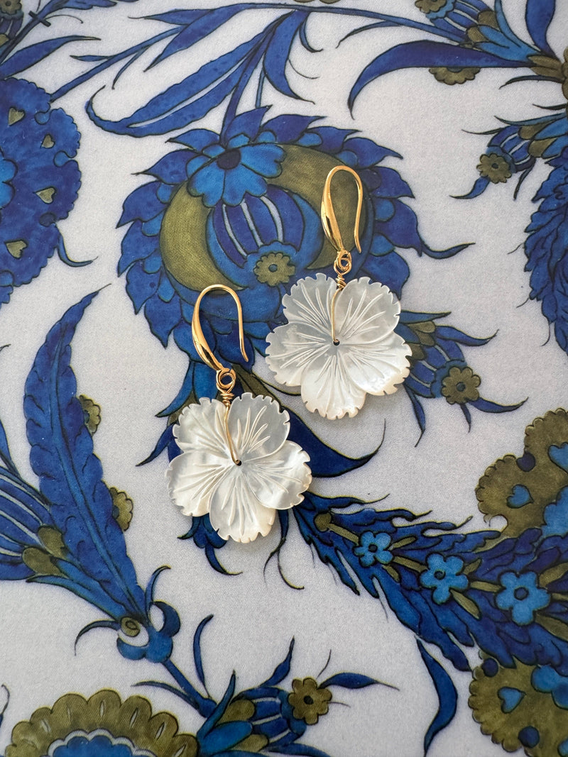 Bougainvillea Café Wild Earrings