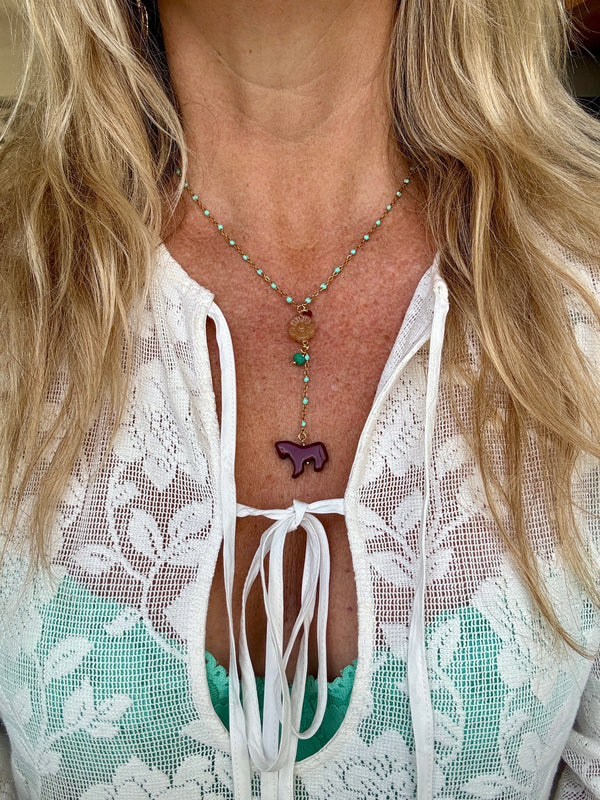 Bougainvillea Café Wild Spirit Necklace