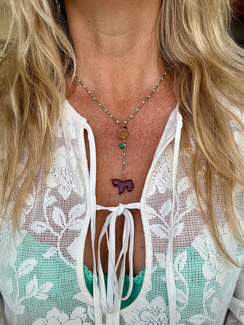 Bougainvillea Café Wild Spirit Necklace