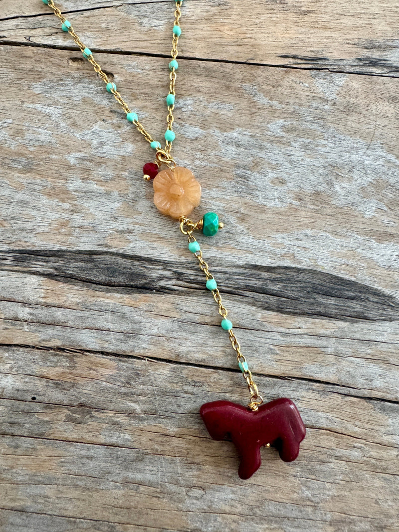 Bougainvillea Café Wild Spirit Necklace