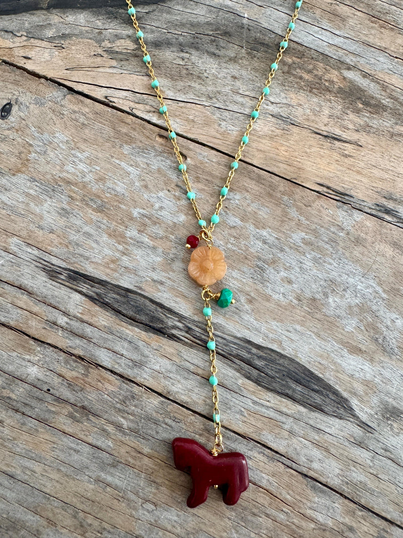 Bougainvillea Café Wild Spirit Necklace