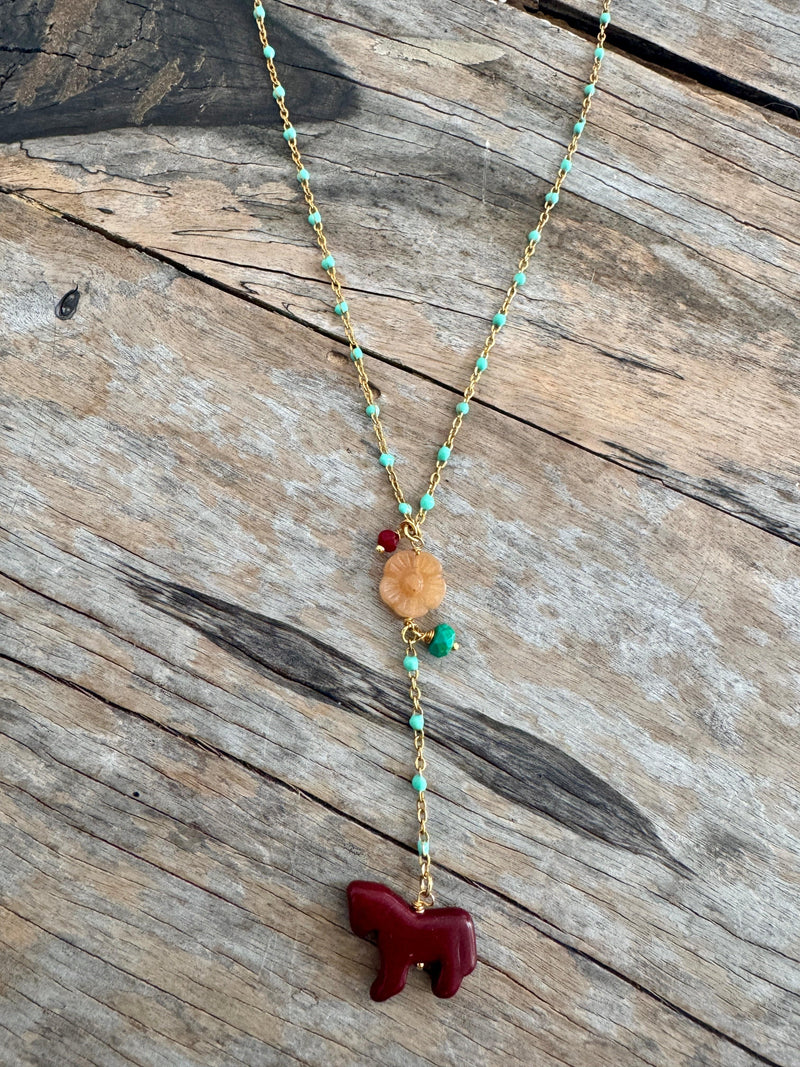 Bougainvillea Café Wild Spirit Necklace