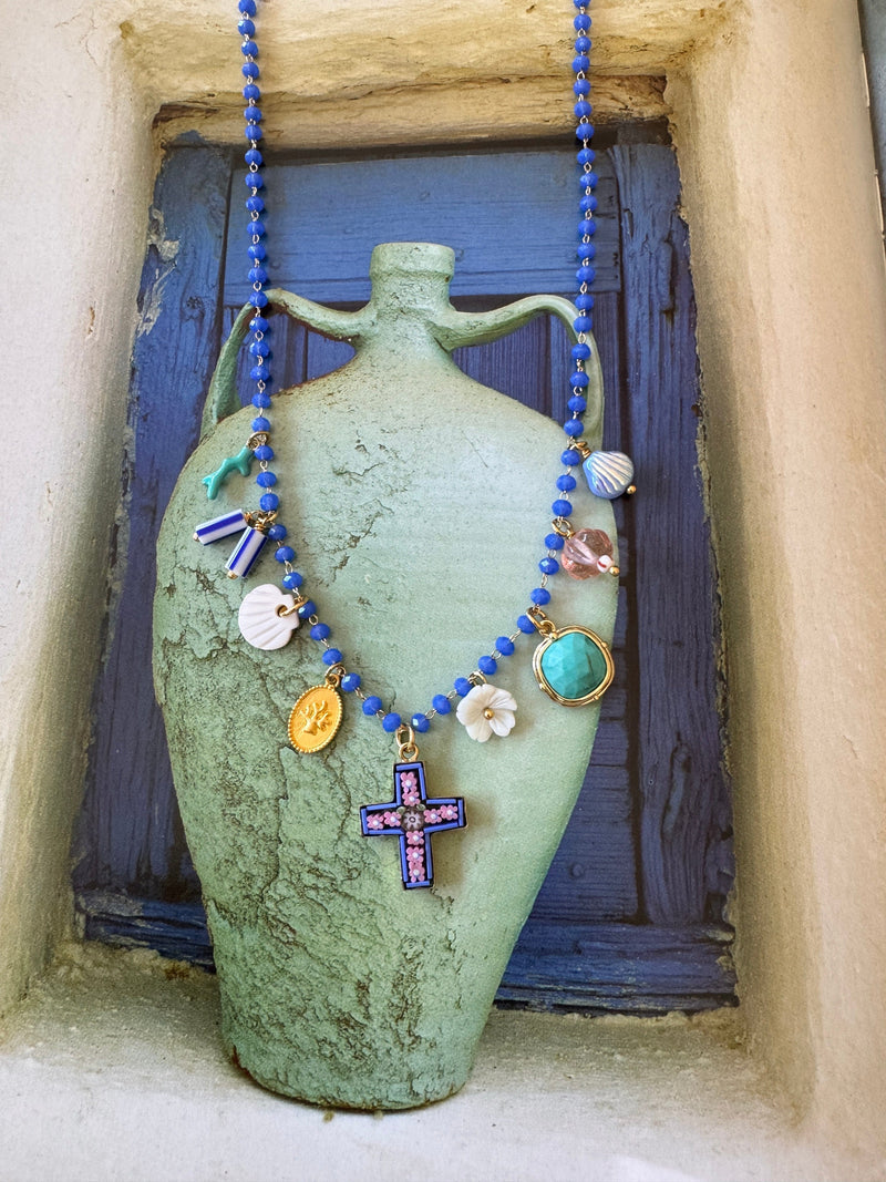 Bougainvillea Café Zimmari Necklace