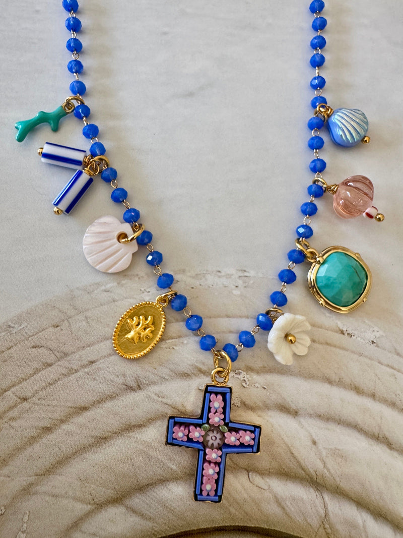 Bougainvillea Café Zimmari Necklace