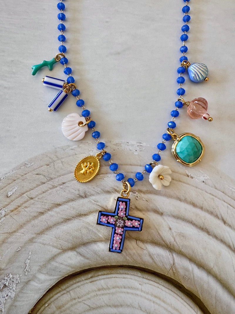 Bougainvillea Café Zimmari Necklace