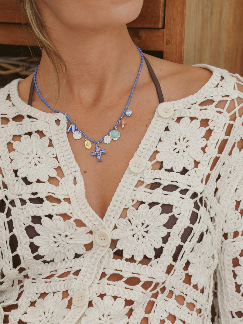 Bougainvillea Café Zimmari Necklace